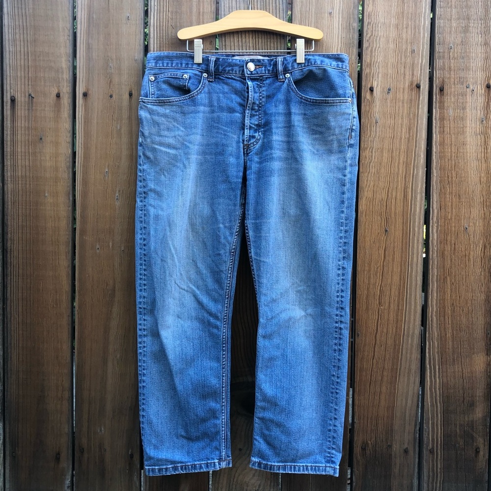 Marc Jacobs slim boyfriend crop vtg blu jeans 30M